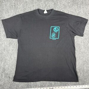 1992 George Thorogood Destroyers Tour Little Feat Crew T Shirt Black Large